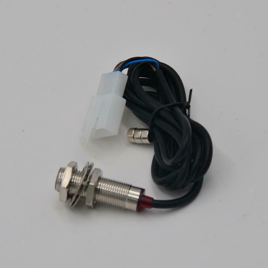 Digital Odometer Sensor Cable Case + for Motorcycle Digital Tachometer