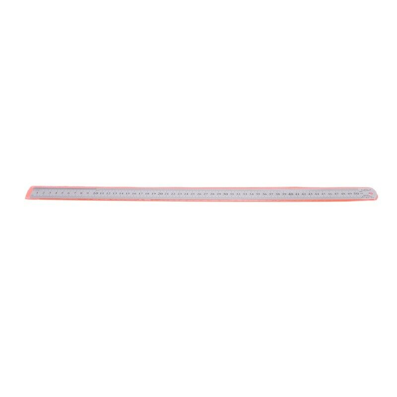 Groove Right Stainless Steel Metric Ruler 50 cm Stainless Metric Ruler W8D6D6