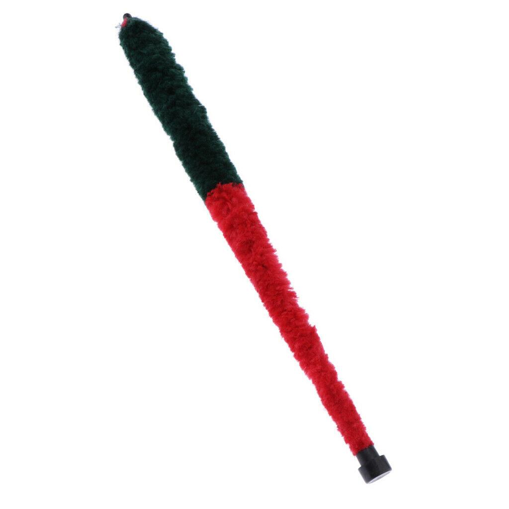 Saxophone cleaning brush soprano saxophone accessory protection Sax Red & Green