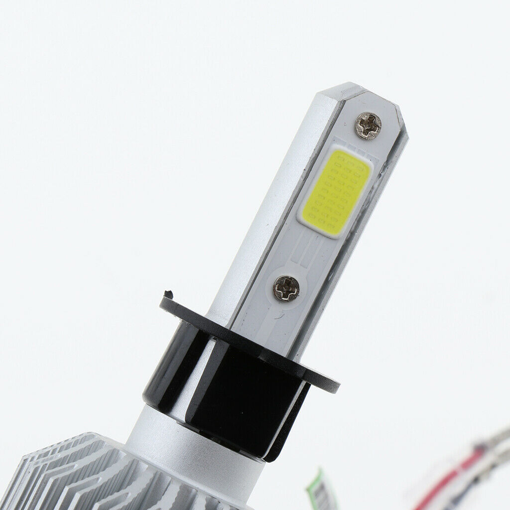 2 Pack L+R 36W 8000LM Headlight Bulbs Lamp Super Bright 6500K  H3
