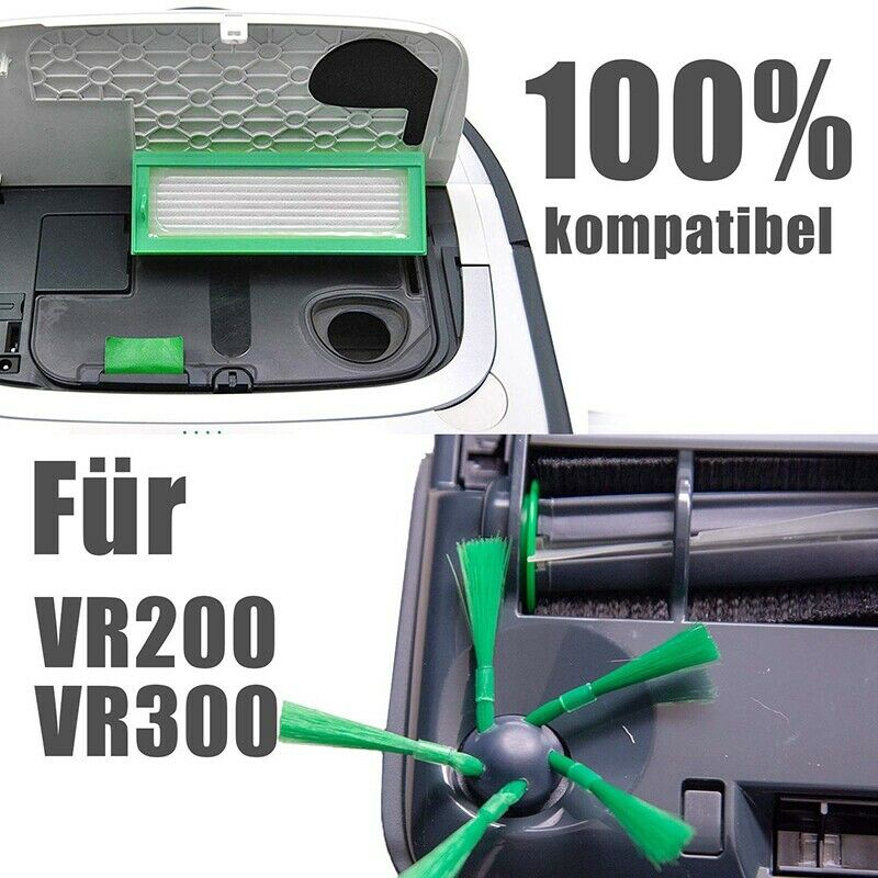 6 Pieces of Accessories / Spare Parts for Vorwerk Kobold VR200, Replacement SeO4