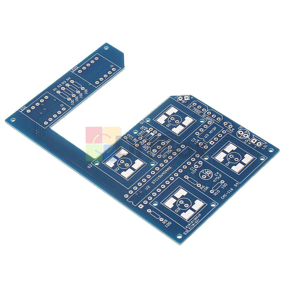 DIY Funny Memory Game Console Electronic Kit LED Training Competition