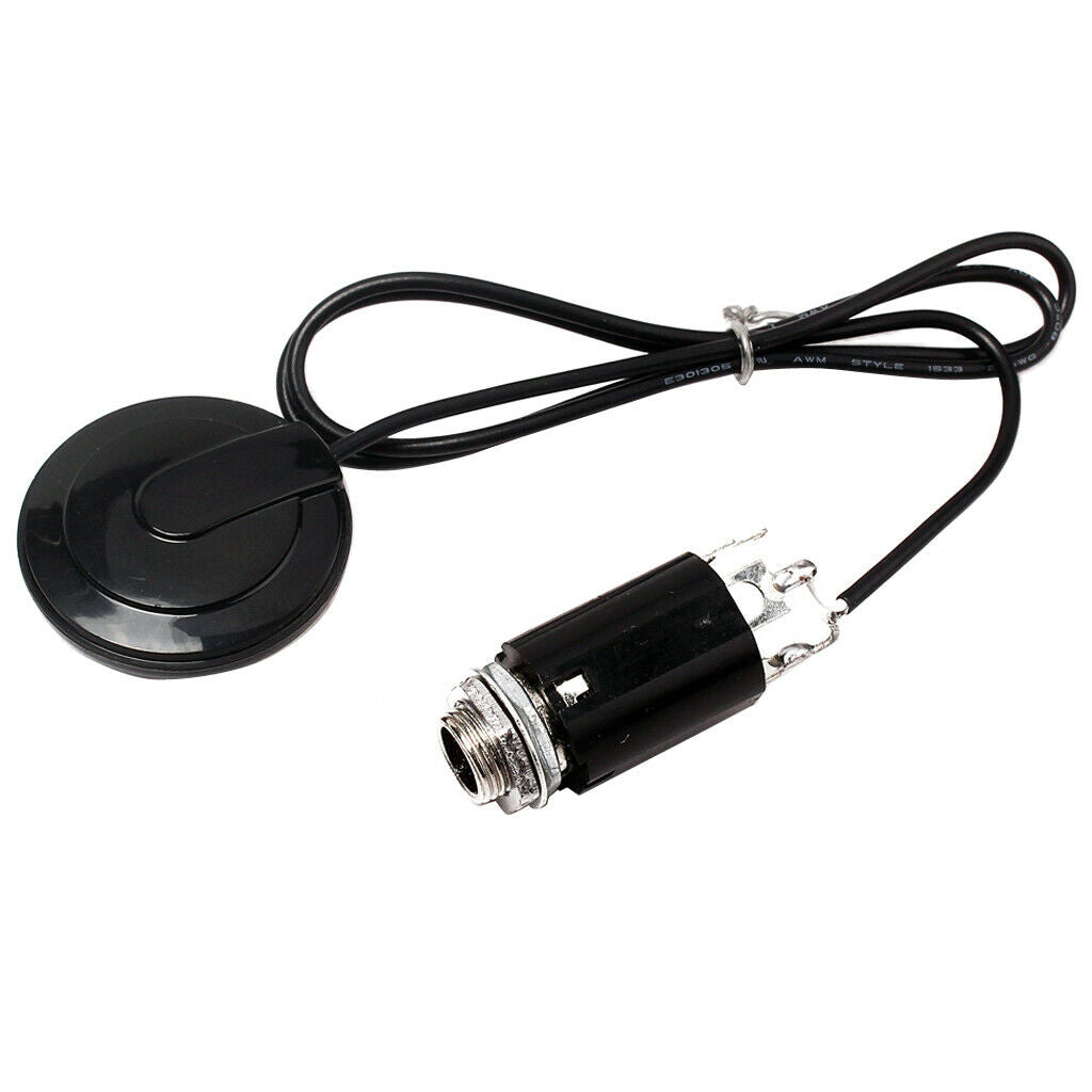 Universal 6.35 Single Audio Acoustic Transducer Guitar Pickup Accessories