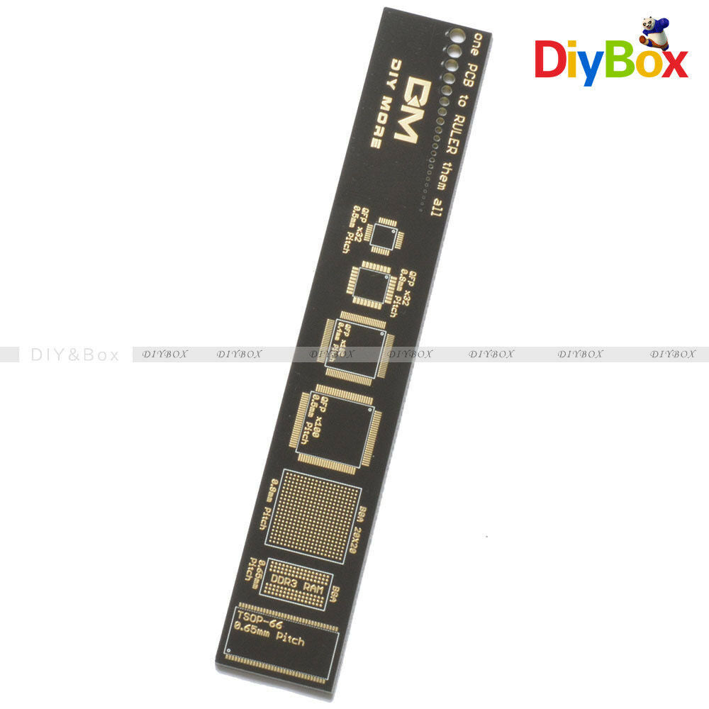 15cm PCB Ruler v2 - 6" for Electronic Engineers/Geeks/Makers/Arduino Fans