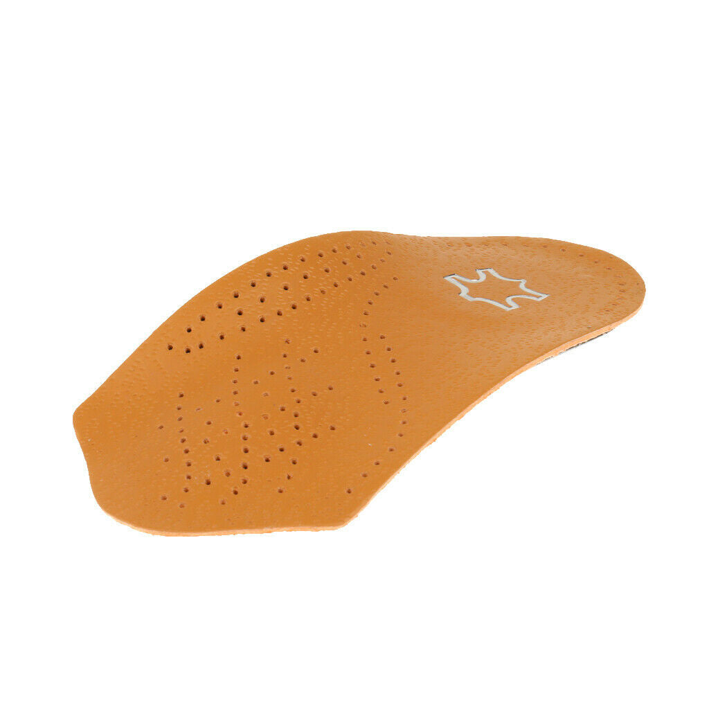 2Pairs 3/4 Arch Support Orthopedic Insoles Flat Foot Valgus Corrector Unisex