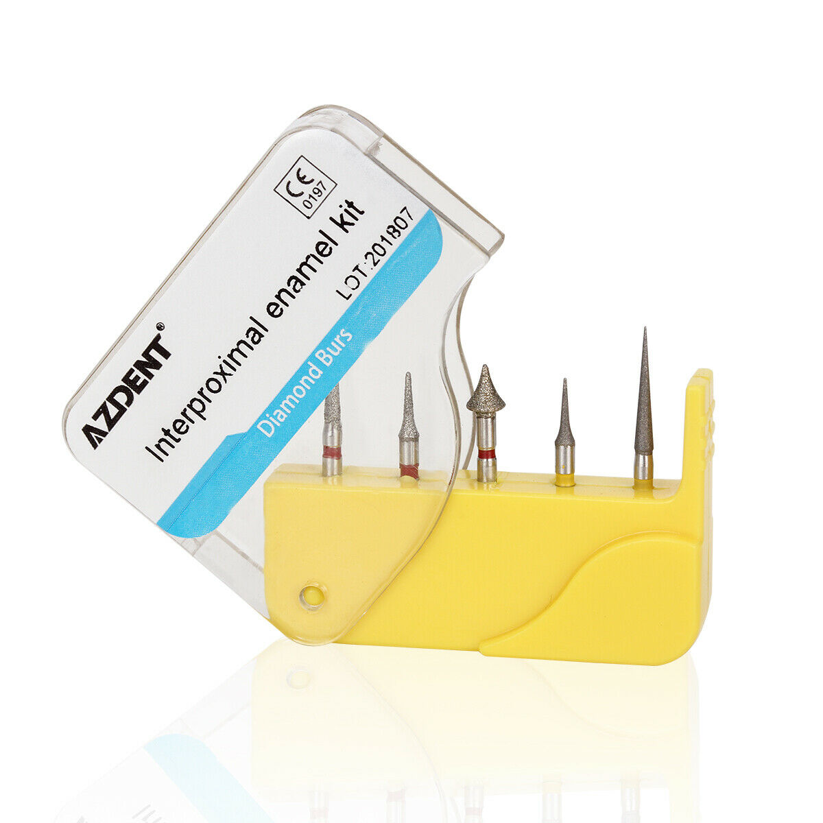 100 Kits Dental High Speed Diamond Burs Orthodontic Interproximal Enamel Set