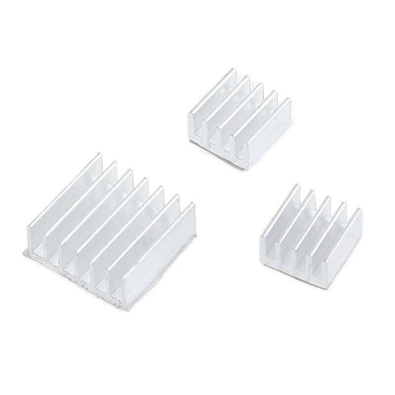 10Set  Raspberry Pi 3 Heatsink Fans Pure Aluminum Heat Sink Fr Cooling Pi 2 30X