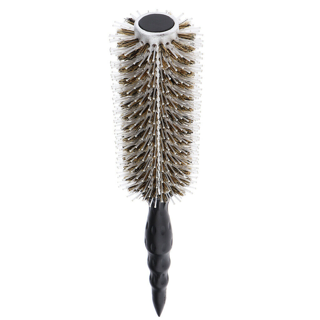 Bristle Round Styling Hair Brush Hair Blow Dryer & Curling Roll Hairbrush L
