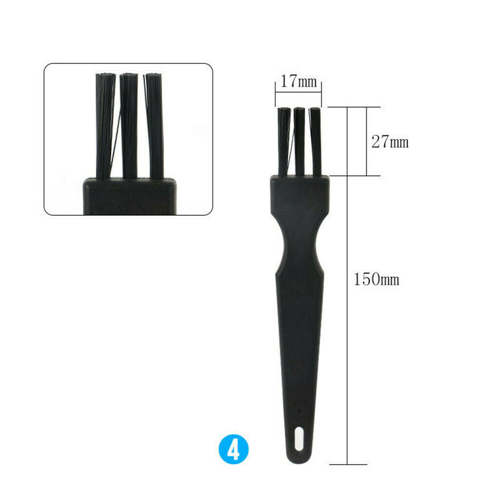 8 in 1 Plastic Handle Nylon Anti Static Brushes Cleaning Keyboard Brush Kit