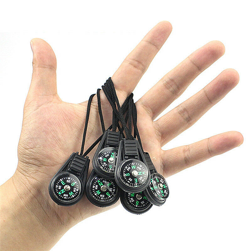 2x Portable Compass Brunton Camping Hiking HuntingBDutdoor Sport Keychain .l8