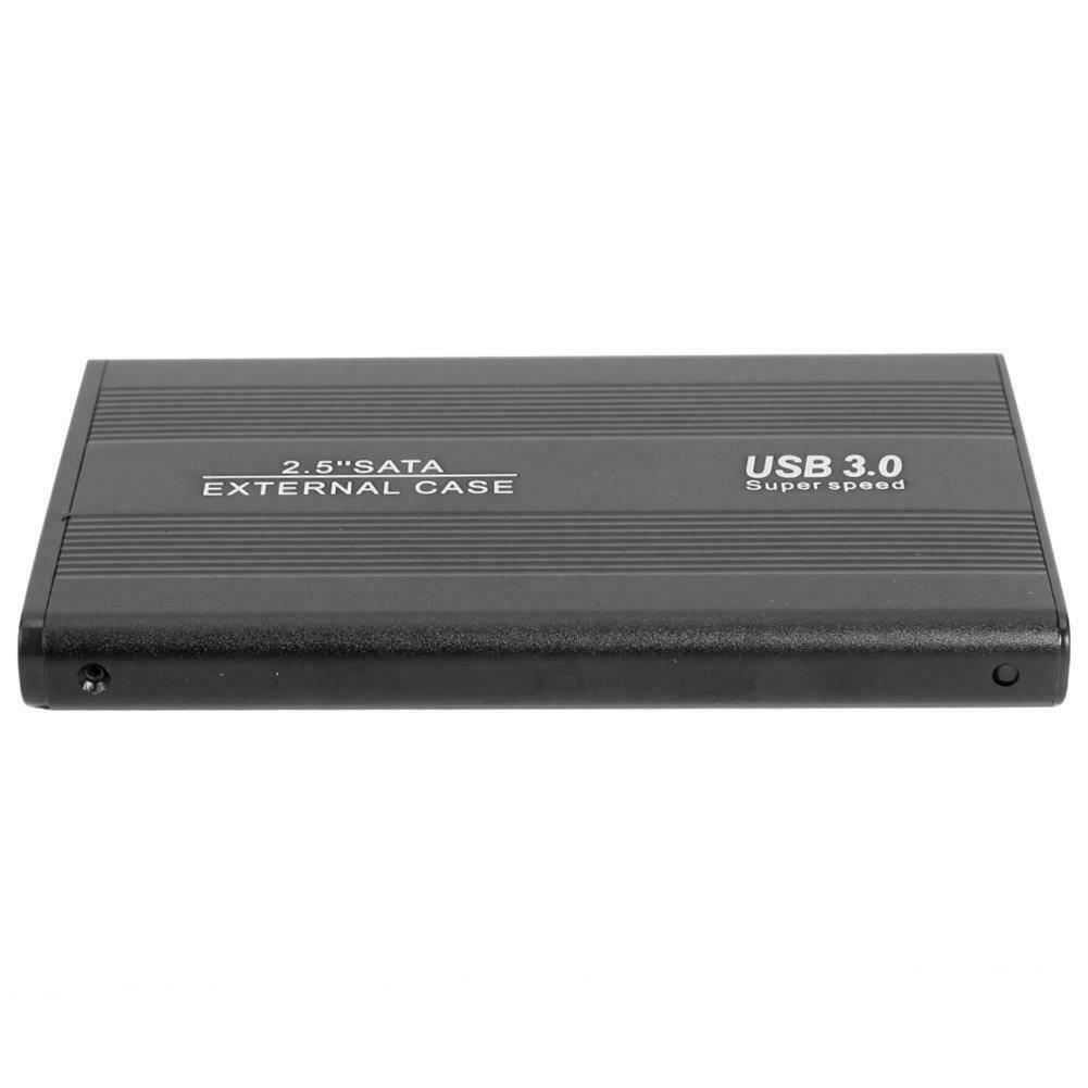 2.5" USB 3.0 to SATA External Portable 6-Gbps SSD HDD Case Hard Drive Enclosure