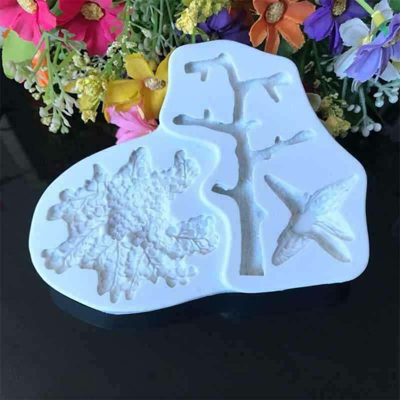Branches Molds Baking Gadgets Gift for Green Hands and Baking Lovers for Kitchen