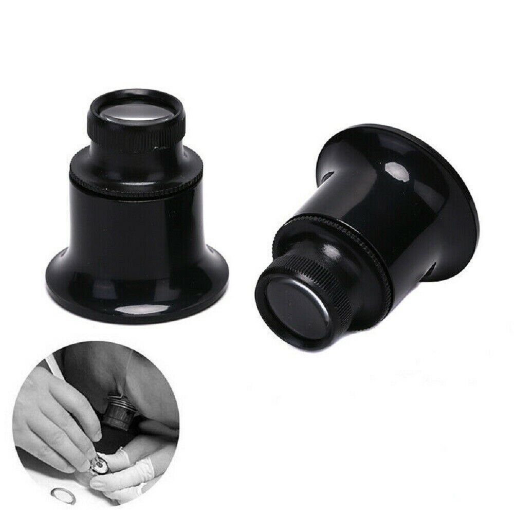 20X Jewelers Eye Loupe Loop Magnifier Magnifying Glass Watchmakers Jewelry Tools