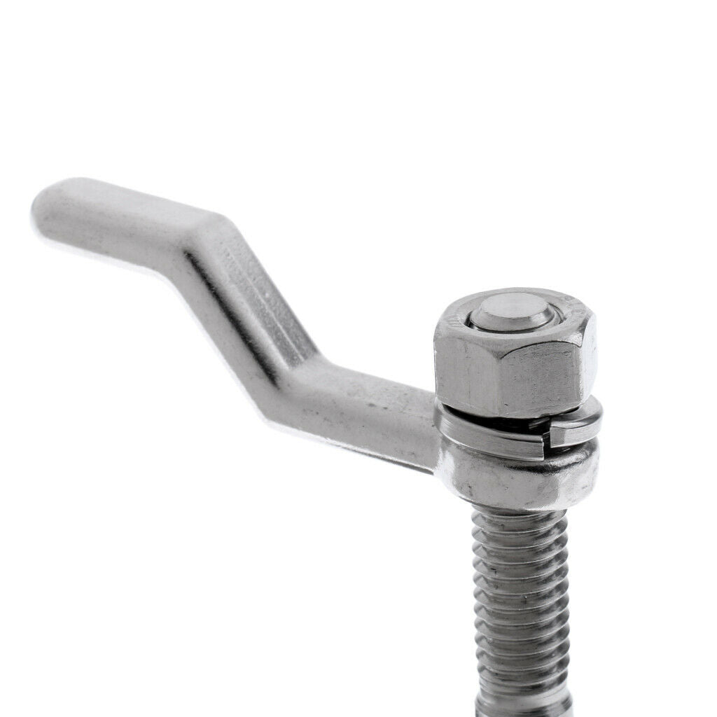 Durable Stainless Steel Boat Hatch Latches with Lift Handle 50mm/2" - Turning