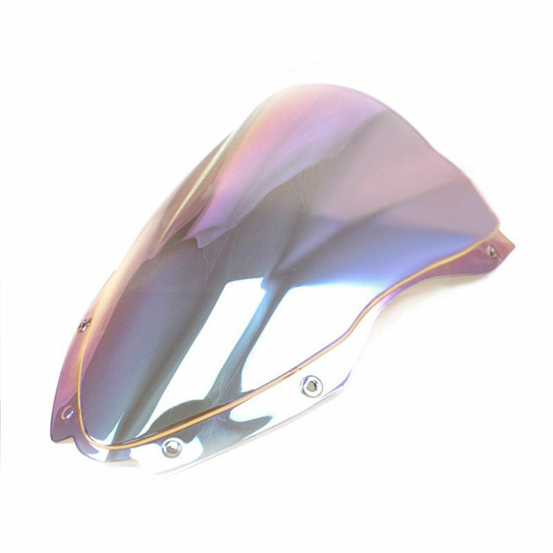 Iridium Motor Double Bubble Windshield for Kawasaki Ninja ZX10R ZX 10R 16-18