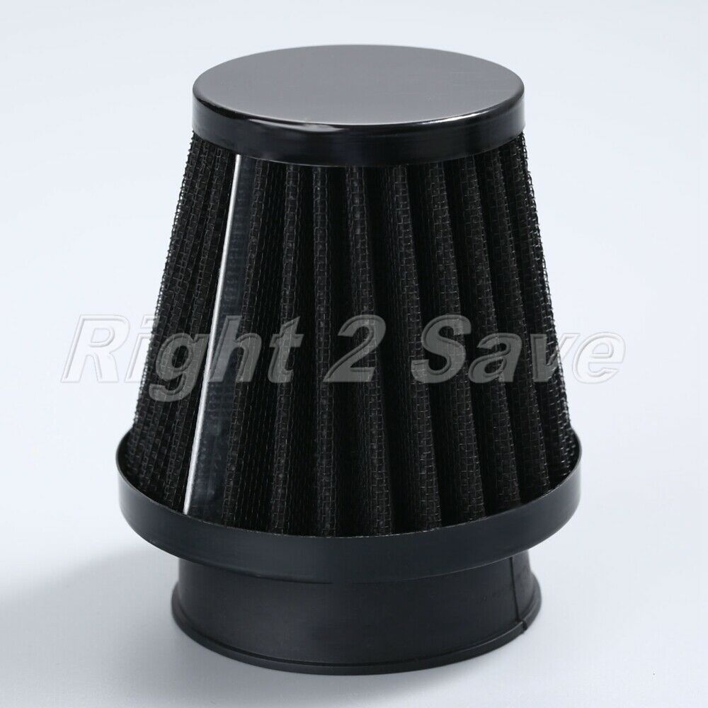 For Minibike ATV Scooter Motorcycle 50mm Metal Rubber Air Intake Cleaner Filter