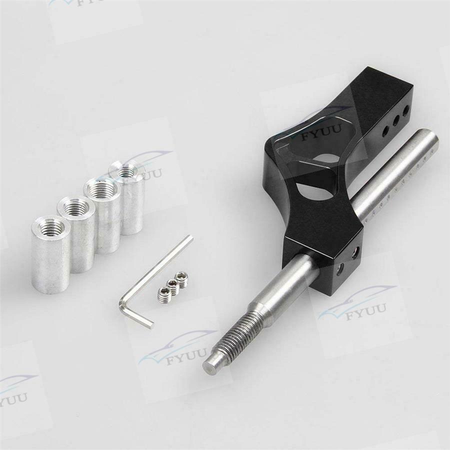 Universal Black Car Shift Knob Extender Extension Adjustable Lever Gear Shifter