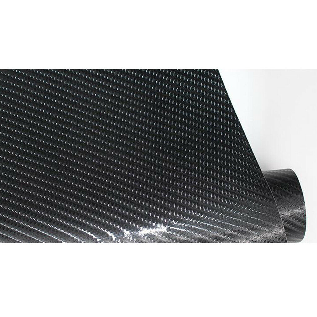 Carbon Fiber Vinyl Film Car Interior Wrap Stickers Decoration 30x150CM 5D