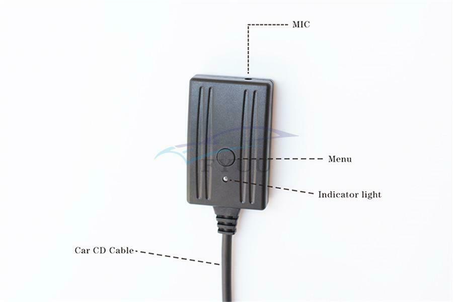 Car Bluetooth 5.0 Audio Receiver Change Song + MIC For Pioneer IP-BUS P99 P01