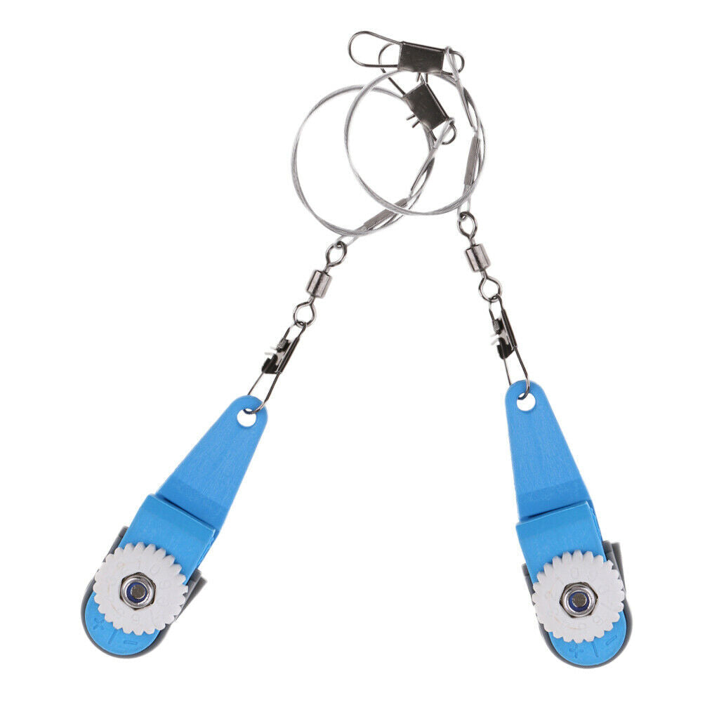 2 Pieces Adjustable Tension Downrigger Outrigger Trolling Release Clips J002