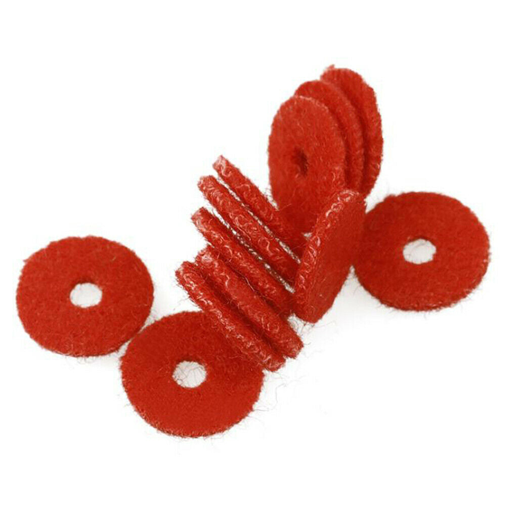 90Pcs Piano Felt Balance Rail Keyboard Punches Balance Washers Spare Parts