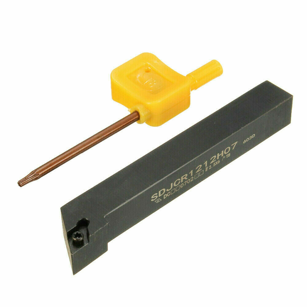 SDJCR1212H07 Lathe Tool Cutting holder External Turning Tool Arbor For DCMT0702