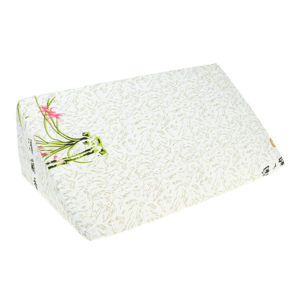 3Pcs Comfort Triangle Bedridden Pillows Wedge Cushion with Removable Cover