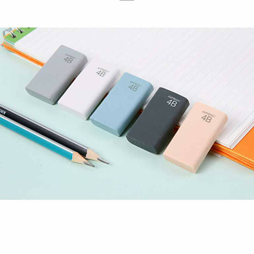 2pc 4B Pencil Eraser Art Sketch Painting Dedicated Student Stationery Eras.l8