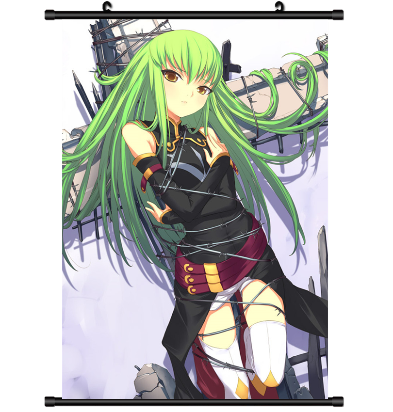 4122 Anime CODE GEASS Hangyaku no Lelouch C C wall Poster Scroll