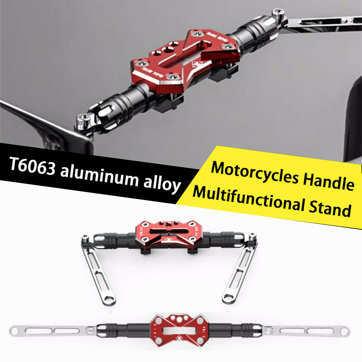Multifunction Motorcycle Lever Bar Support frame Balance Bar adjustable
