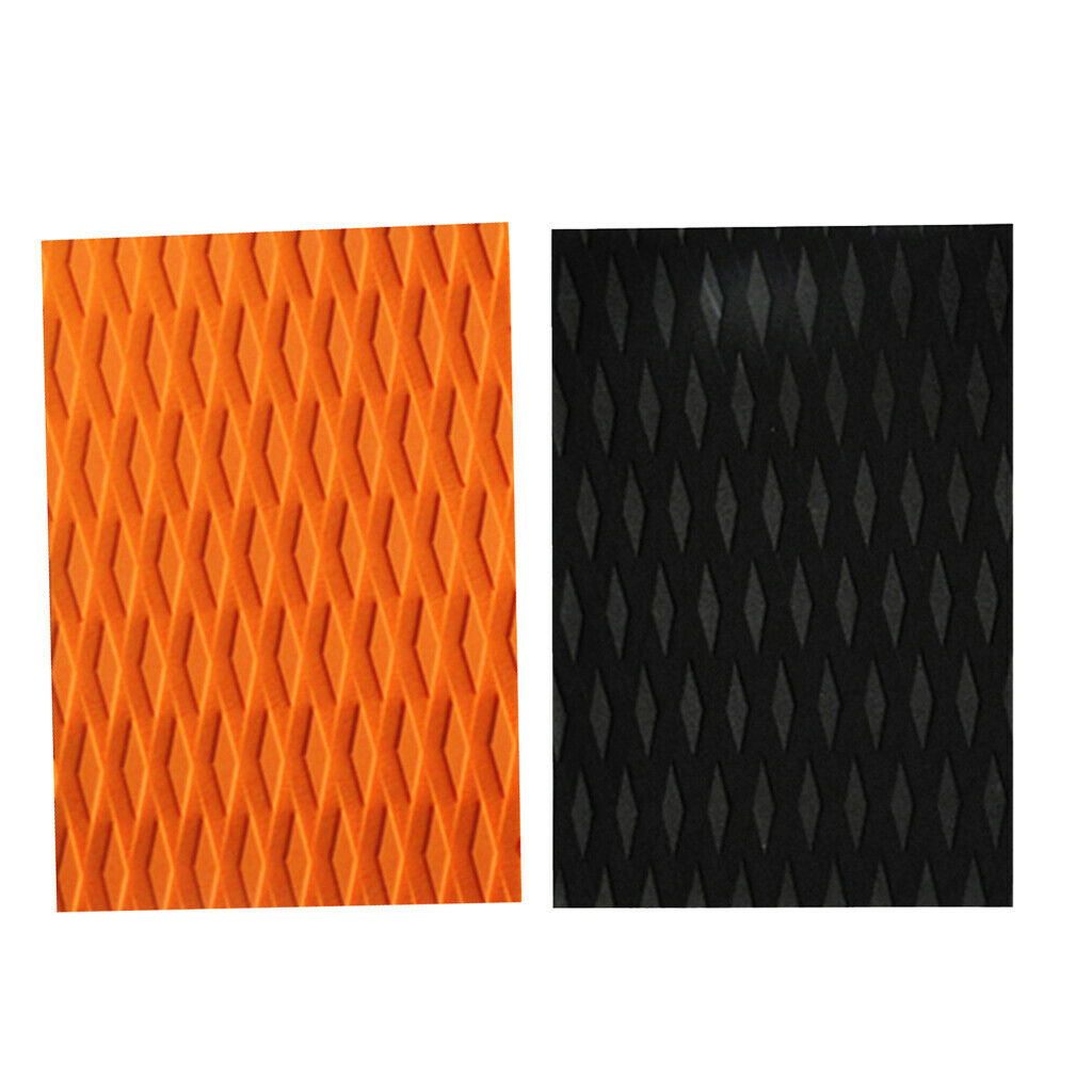 2x EVA Surfboard Tail Pad Traction Pad Deck Grip DIY