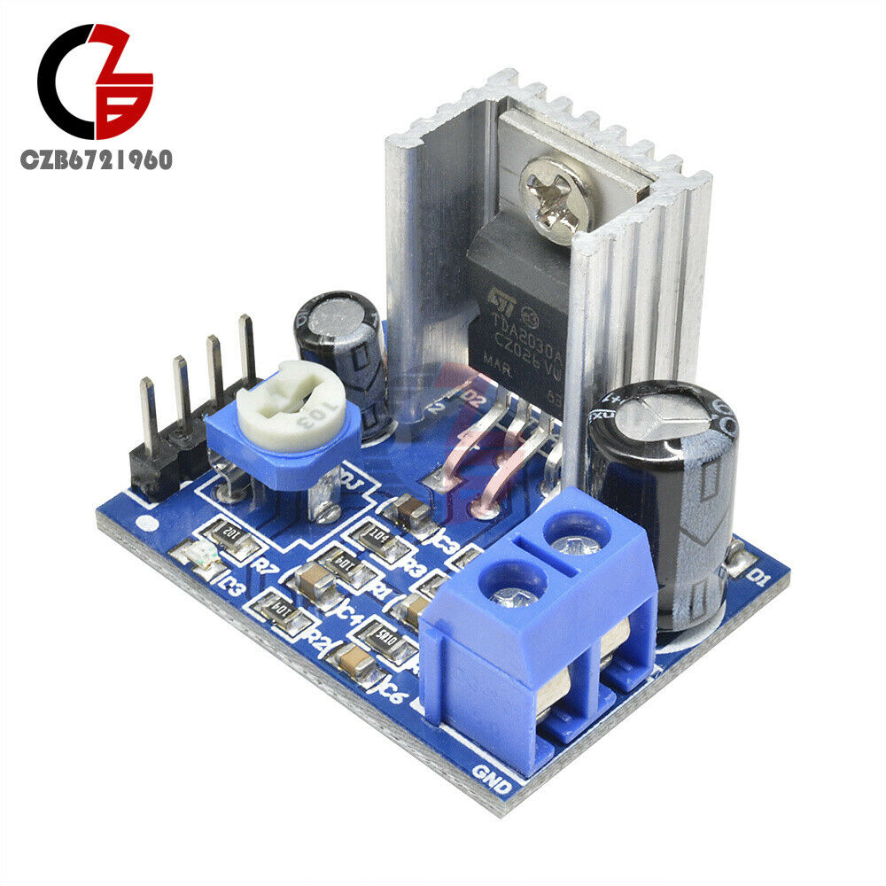Power Supply Audio Amplifier Board Module TDA2030 TDA2030A 6-12V 18W Single
