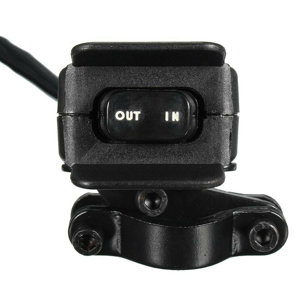 Winch Rocker Switch Handlebar Control Line Universal for Motorcycles