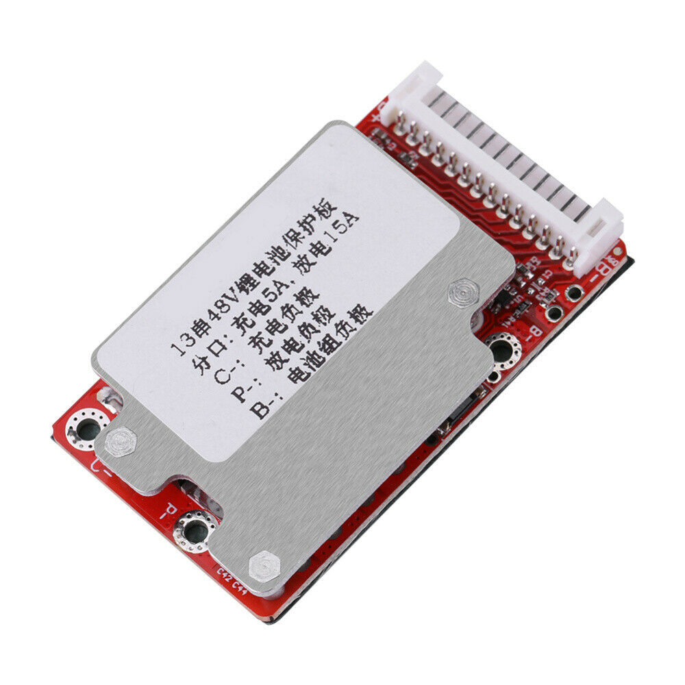 Li-Ion Li-Polymer Battery Pack Protection Board BMS for 13S 48V/54.6V Batteries