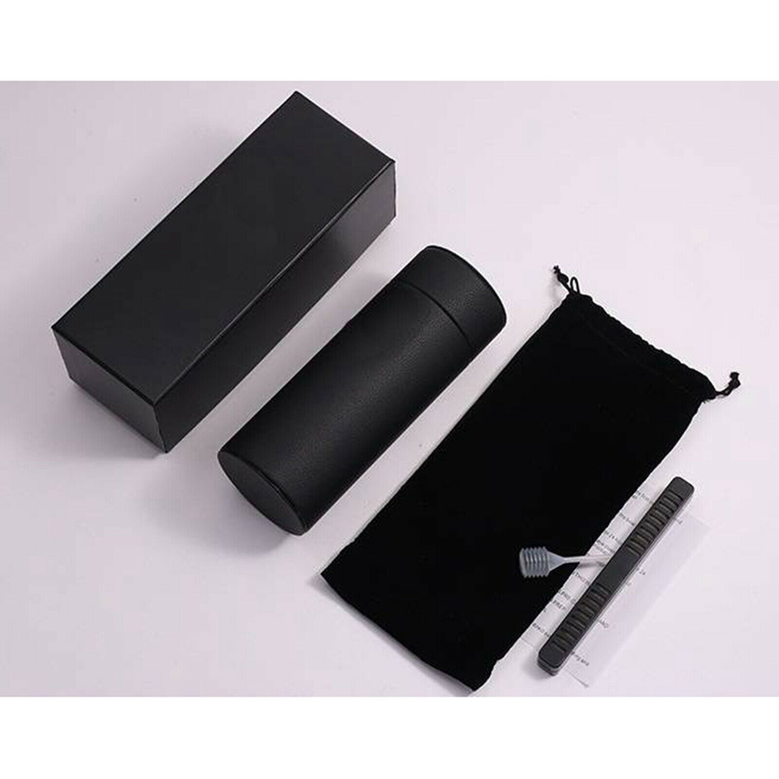Portable Leather Cigar Humidor Hold 5-8 Cigars Carrying Holder Gift for Men