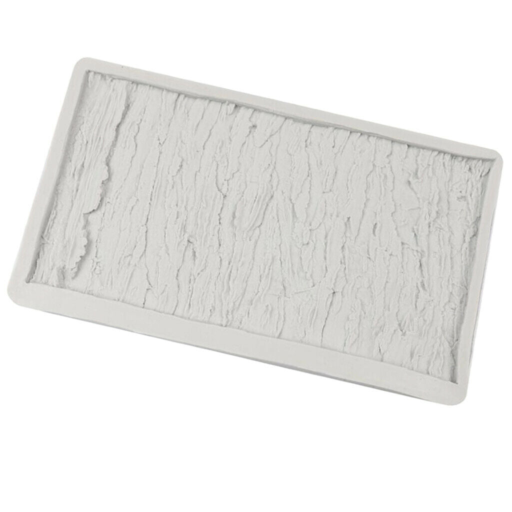Tree Bark Design Silicone Mold for Fondant, Gum Paste, Chocolate, Crafts