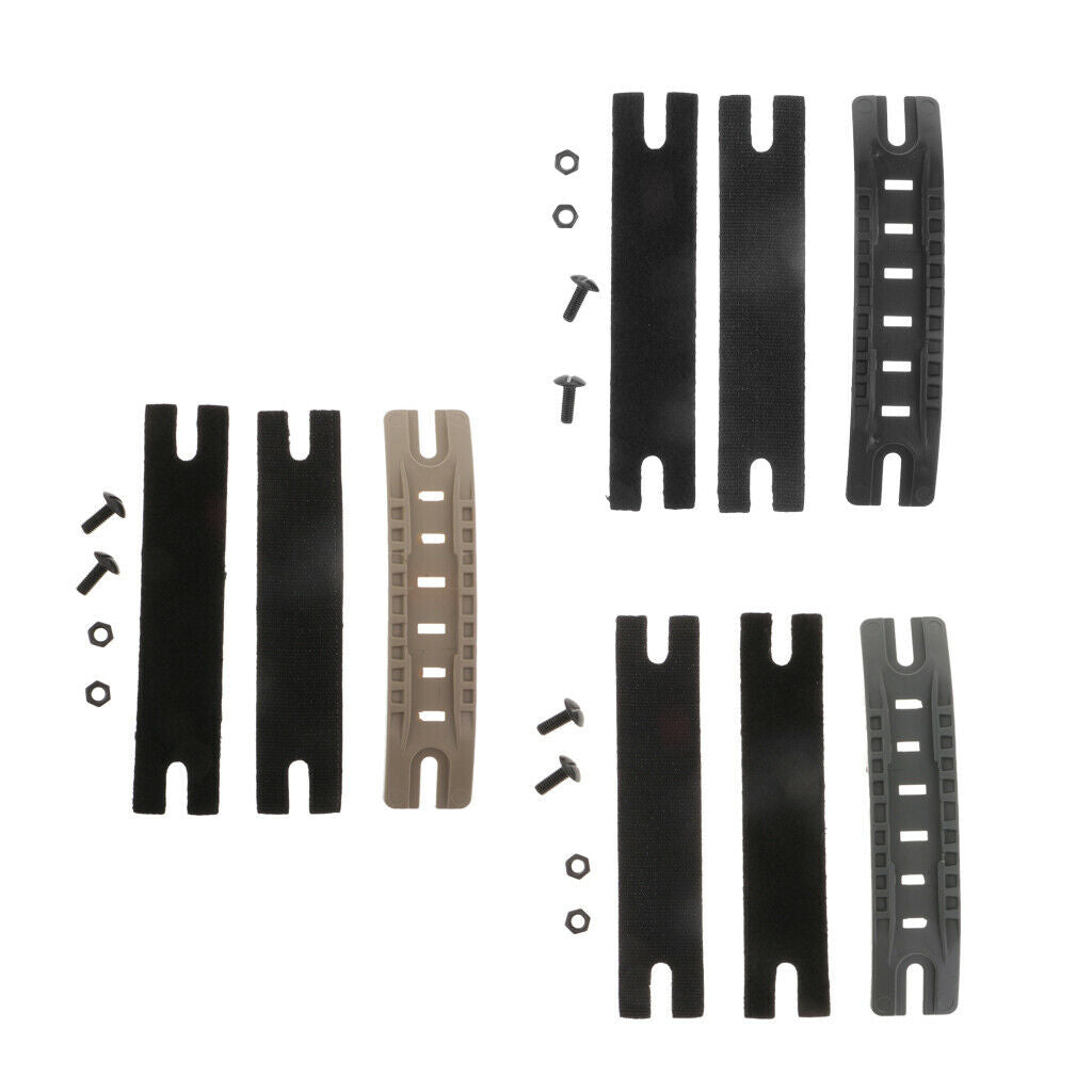 2x   Helmet Side Rail for Fast  Helmet Hunting