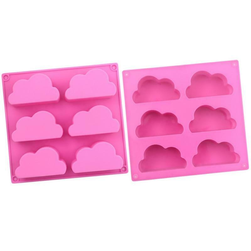 Cloud Shape Silicone Baking Mousse Mold Cake Form Soap Moulds Gifts for Children
