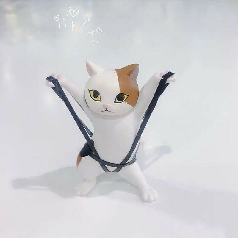 Random pen holder student stationery cat pen holder ornament pen stand cute BDA