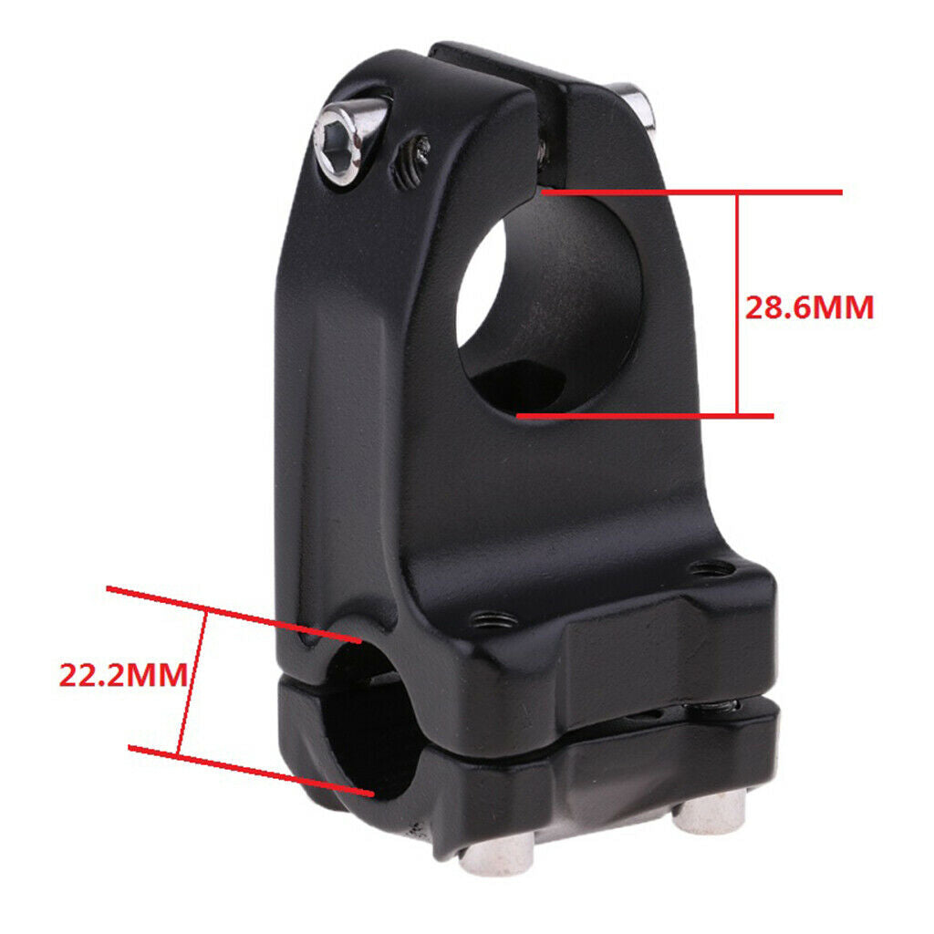 Aluminum MTB  Road Bike Handlebar Stem Bike Stem Black
