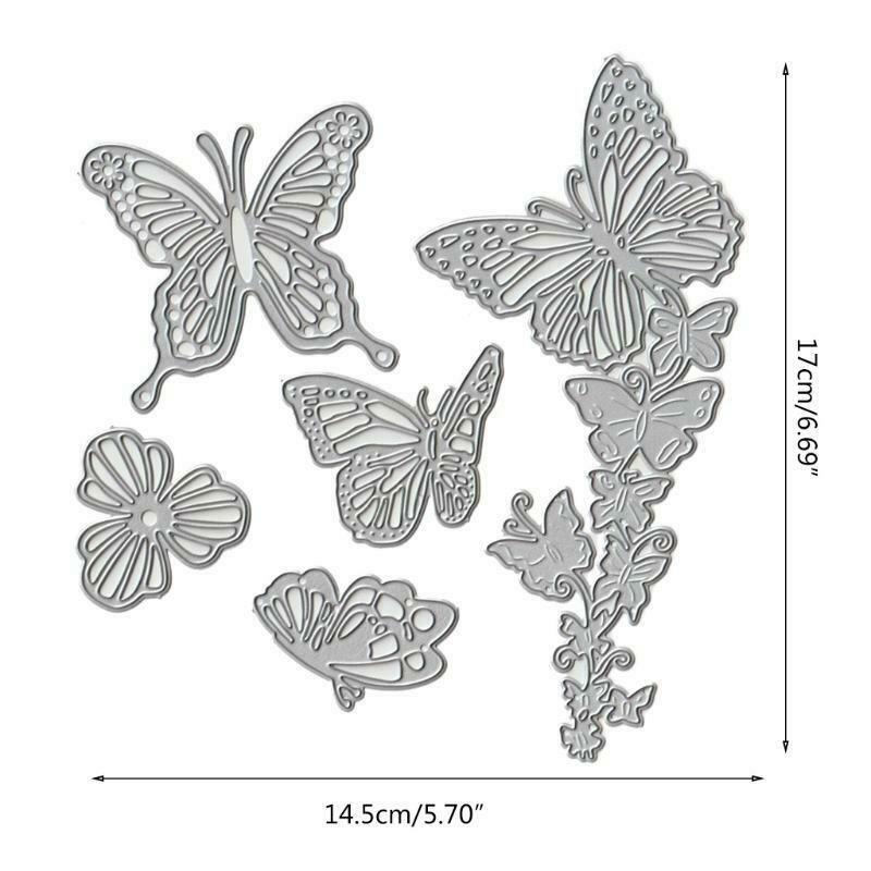 Butterfy Metal Cutting Dies Stencil DIY Scrapbooking Album Paper Card Making