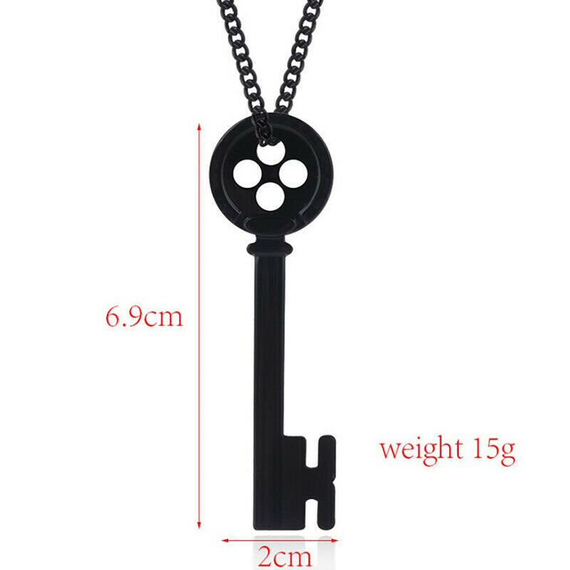 Fashion Personality Metal Key Skeleton Props Retro Black Treasure Chest N.l8