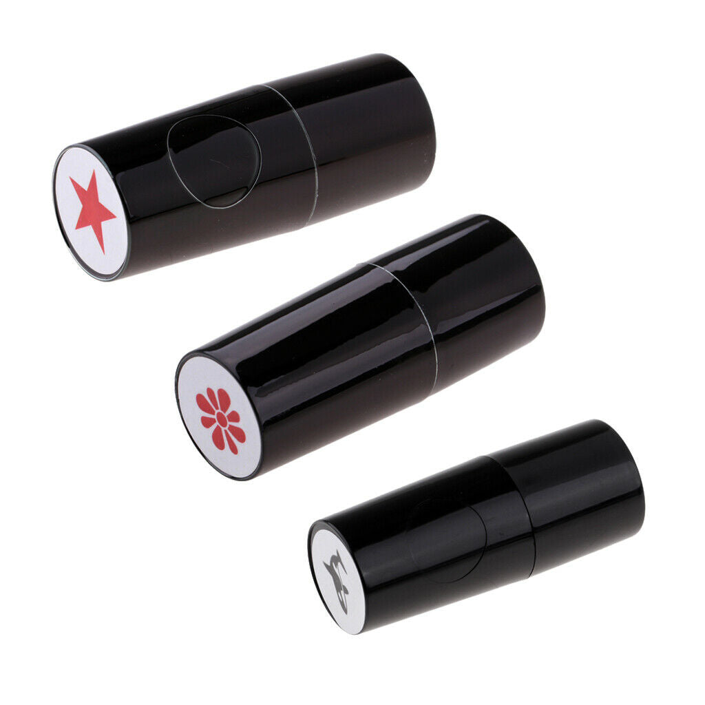 3pcs/Set Long Lasting Golf Ball Stamper 2.1cm/0.83 inch Golf Stamp Marker