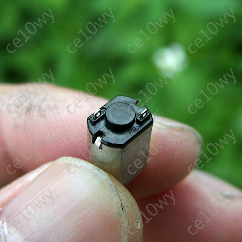 5x 3V DC Motor 35000RPM Metal Brushed K10 Micro Electric Motor with 0.2M 9T Gear