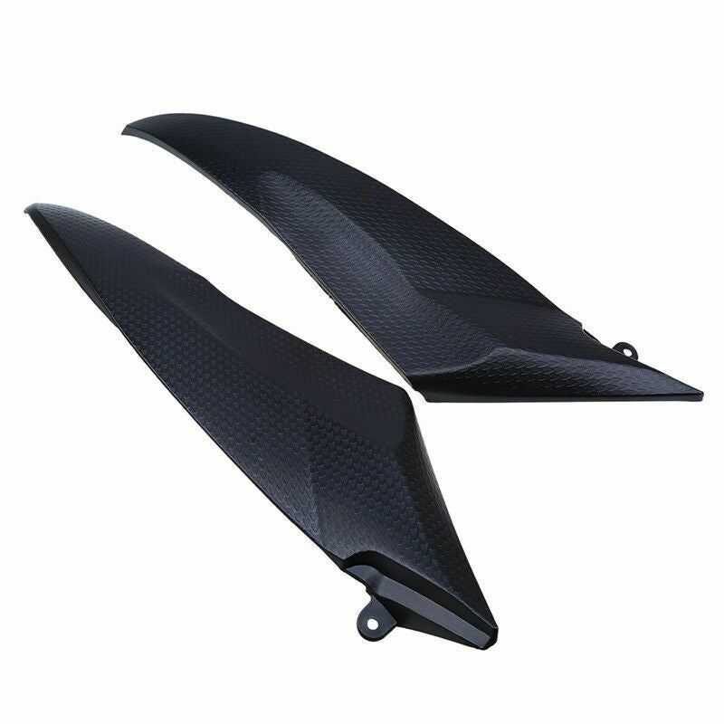 Black Gas Tank Side Cover Trim Cowl Plastic For Yamaha YZF R6 2006-07 Motorcycle