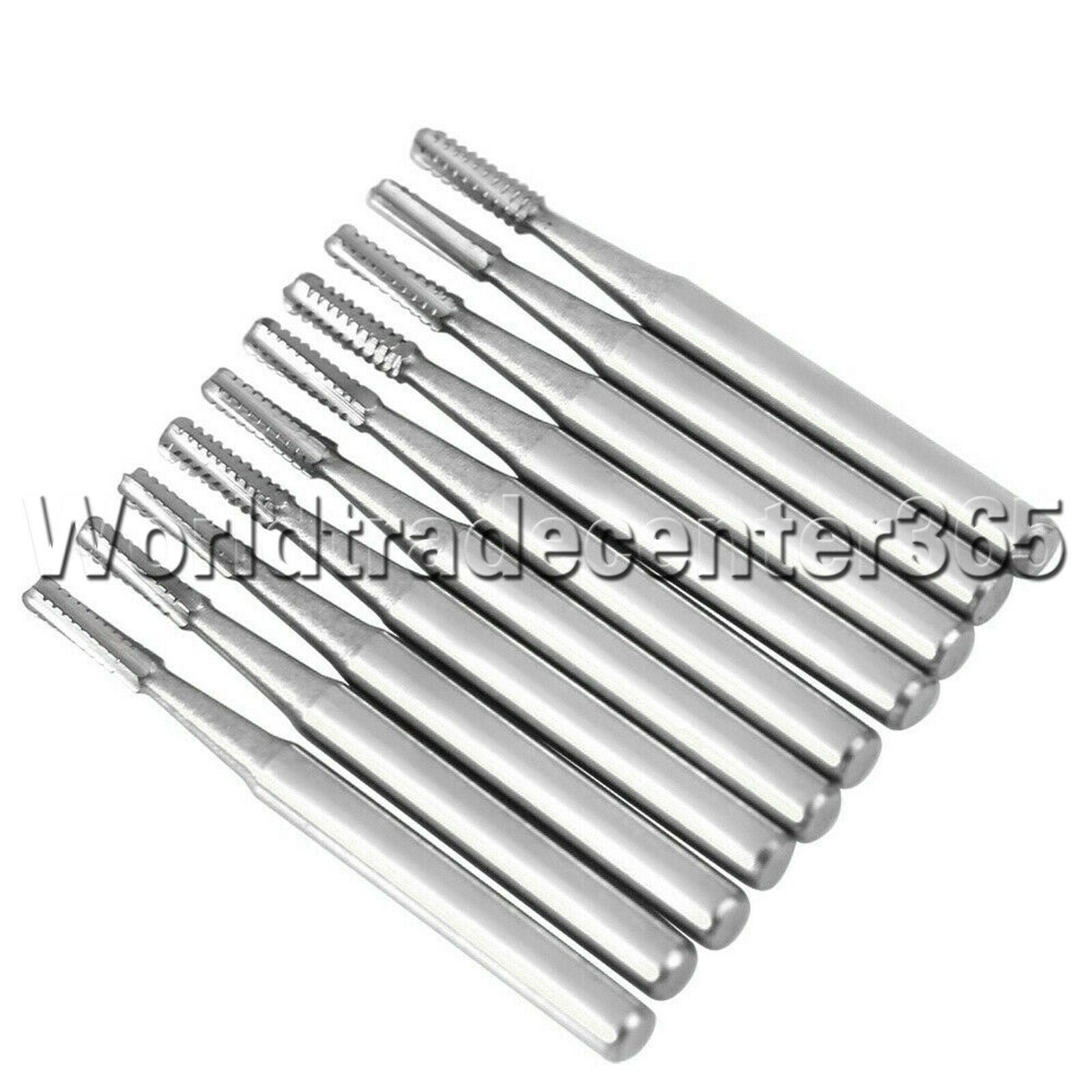 50Pcs High speed Dental Carbide Tungsten Steel Crown Metal Cutting burs FG-1957