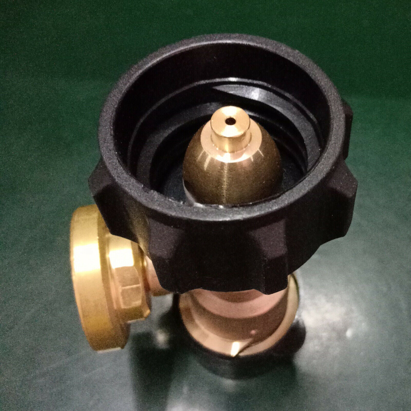 Universal Fit POL Propane Tank Adapter Propane Tank Gauge for BBQ Gas Grill