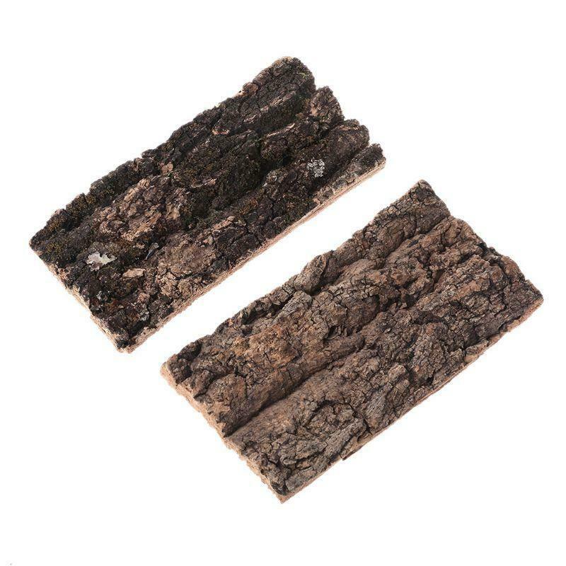 Rodent Reptile Habitat Decoration Lizard Spider Hide Climbing Tree Bark Platform
