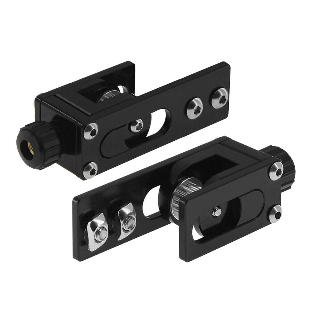 2x Black V-Slot 2020 Synchronous Belt Tensioner Profile Kit For CR10 CR10S