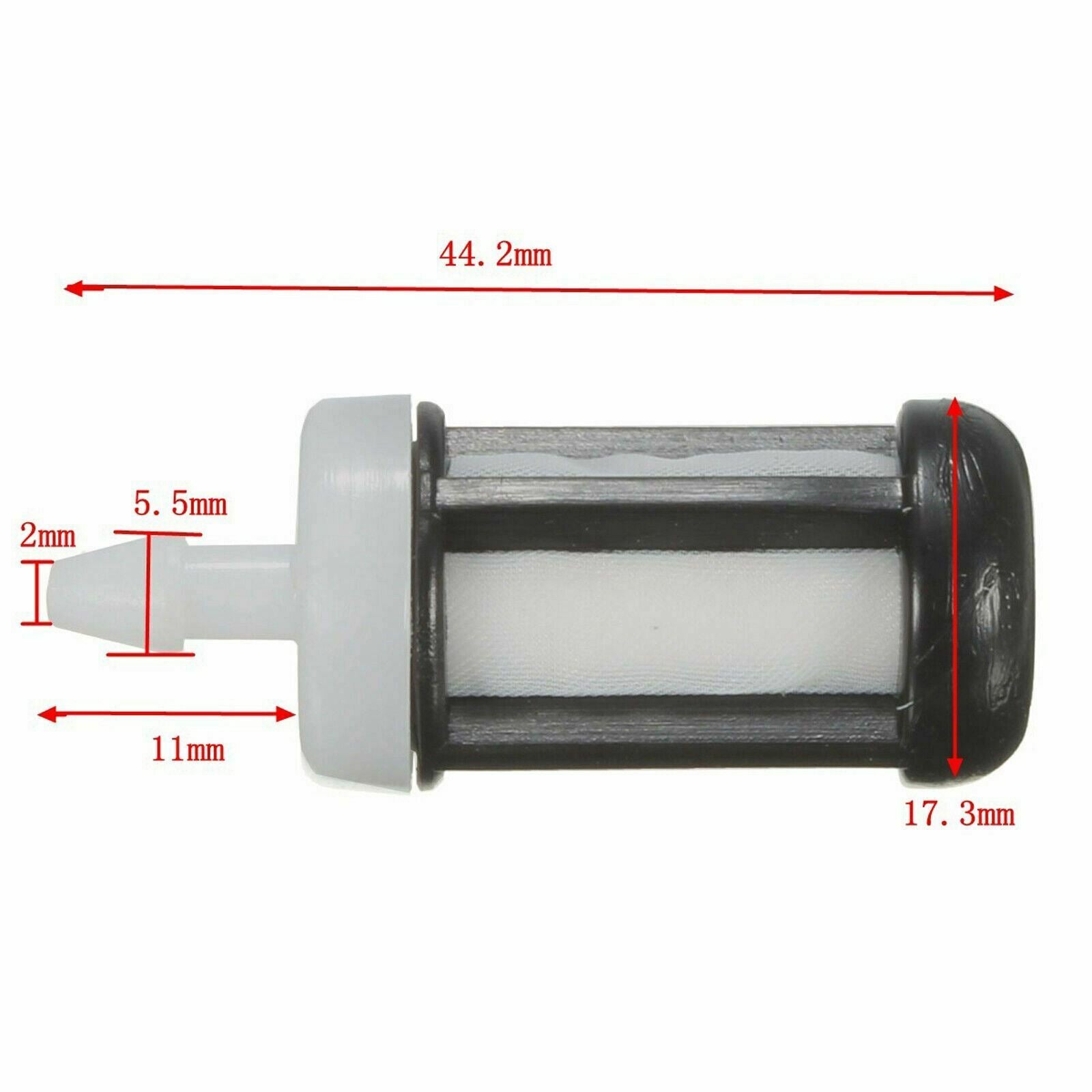 Carburetor Filter Kit ZAMA C1Q-S66 C1Q-S71 C1Q-S97(A) C1Q-S143 C1Q-S153 C1Q-S186